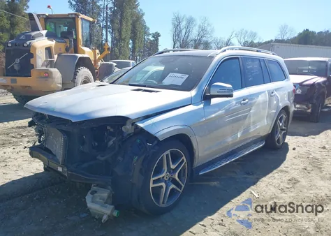 2019 Mercedes-Benz Gls 550 4Matic z USA, uszkodzony, nr VIN 4JGDF7DE0KB202628